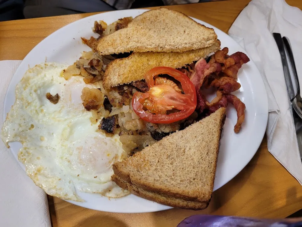 Bacon Eggs and Toast